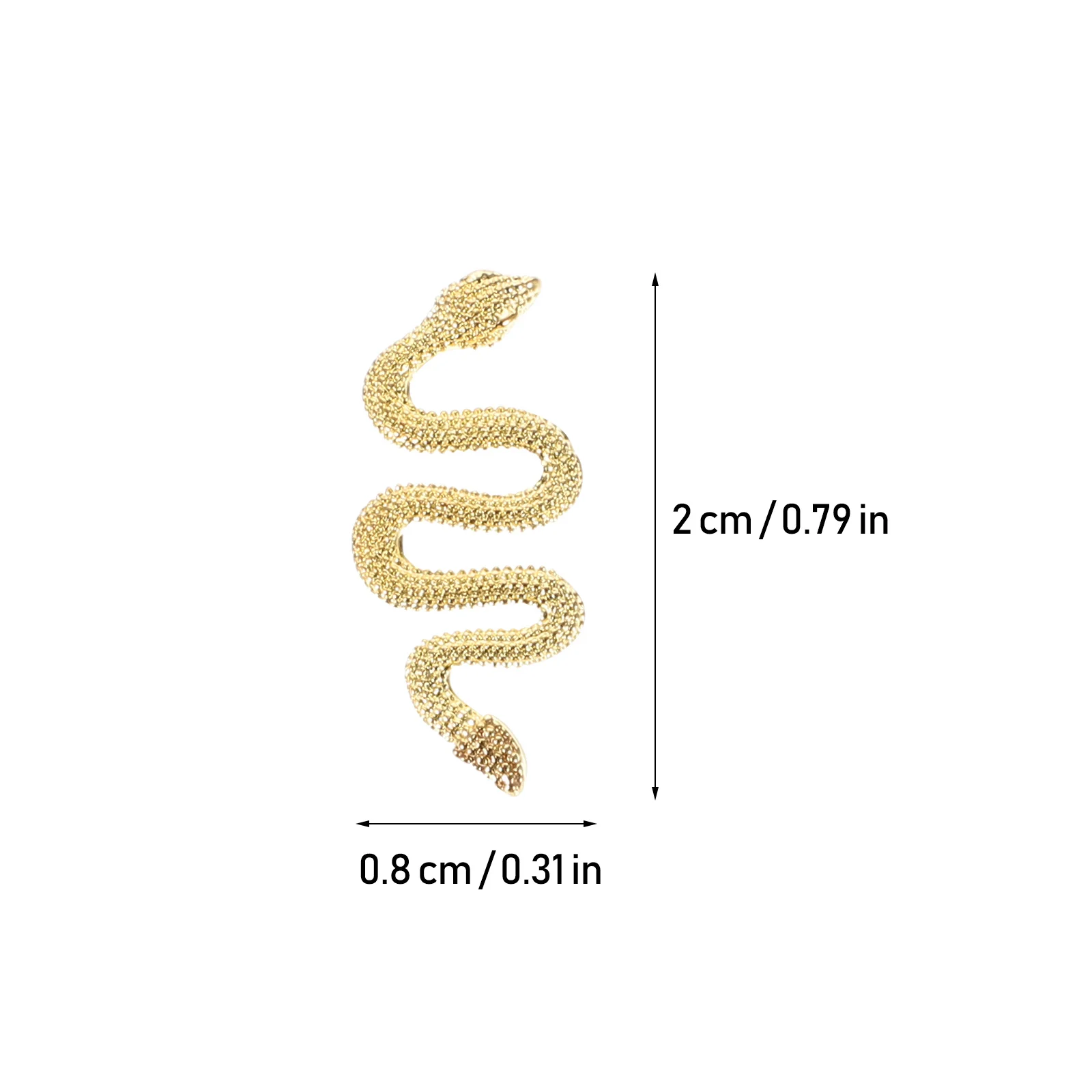 50 قطعة ثعبان مسمار السحر ثلاثية الأبعاد الرجعية المعادن الأفعى على شكل مسمار الفن زينة للأظافر الاكريليك ثعبان السحر للأظافر