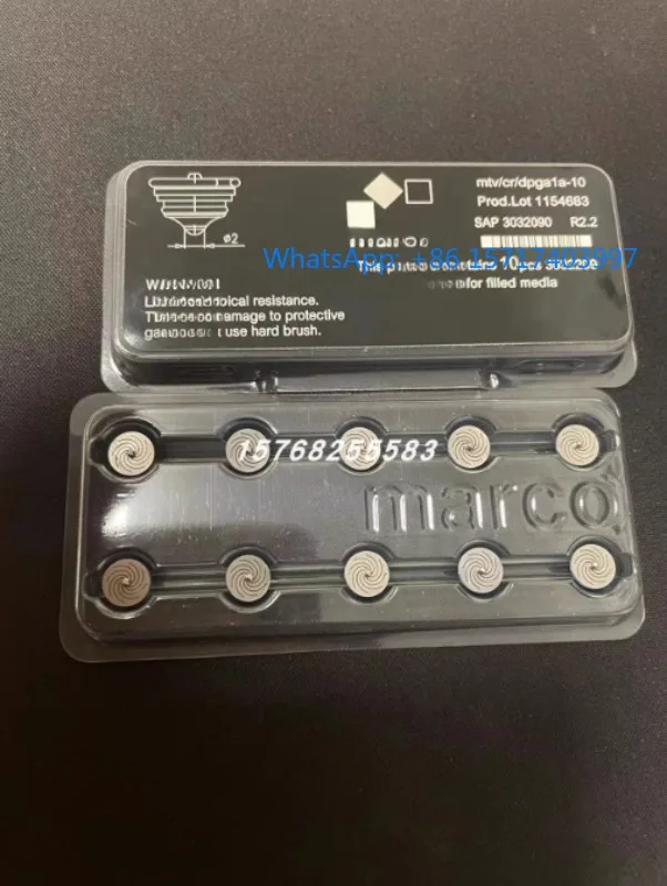 

1 шт. Синий сердечник клапана с защитным слоем и седлом пьезоэлектрического клапана CR