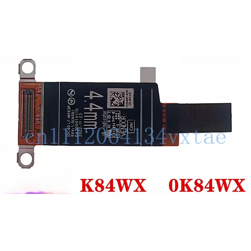Laptop Camera Wire IDC40 Connector For Dell Latitude E7440 7440 7450 Replacement Cable K84WX DA30001X110 0.1