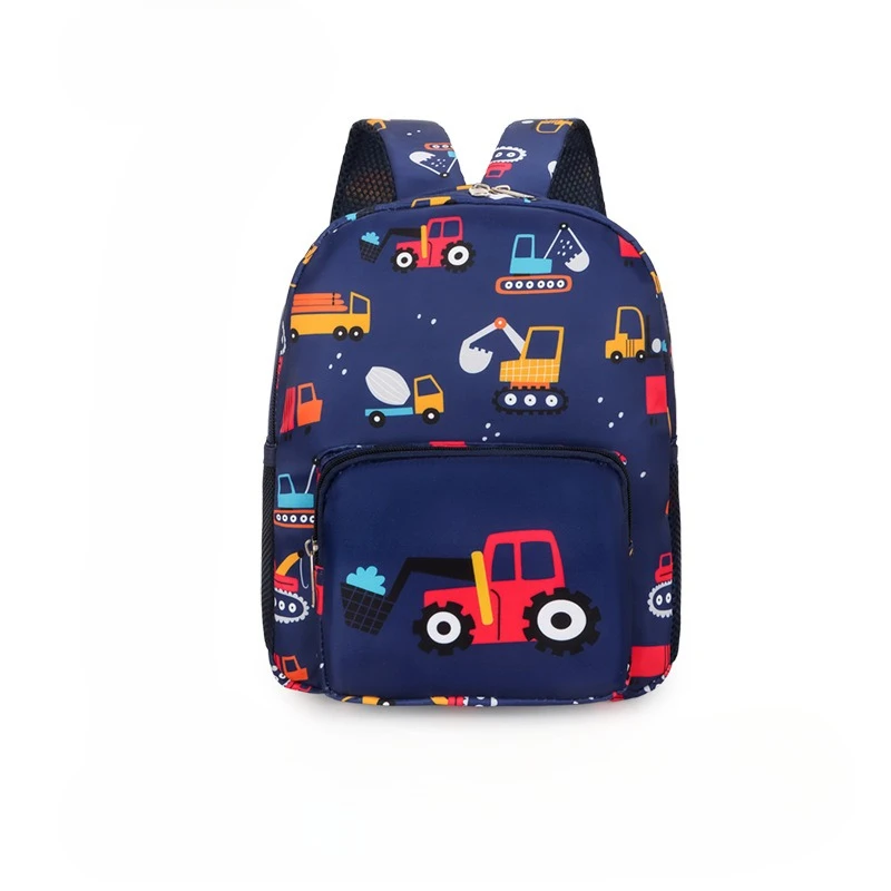 Cartoon Dinosaur Print Children's Backpack Excavator with Large Capacity and Lightweight Student Backpack