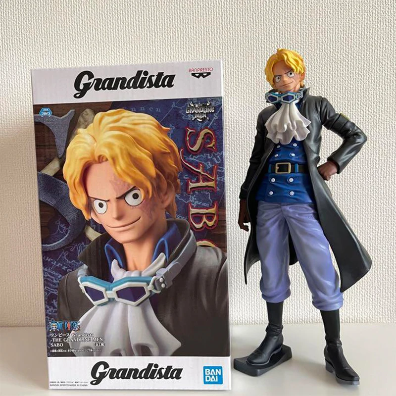 Originale In Magazzino Bandai One Piece Banpresto Sabo 100% Genuino Scatola Originale Regali di Festa Anime Merce Action Figure Modello