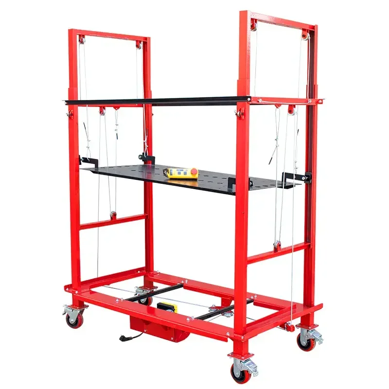 Mobile electric scaffold lift 2-8m electric scaffold