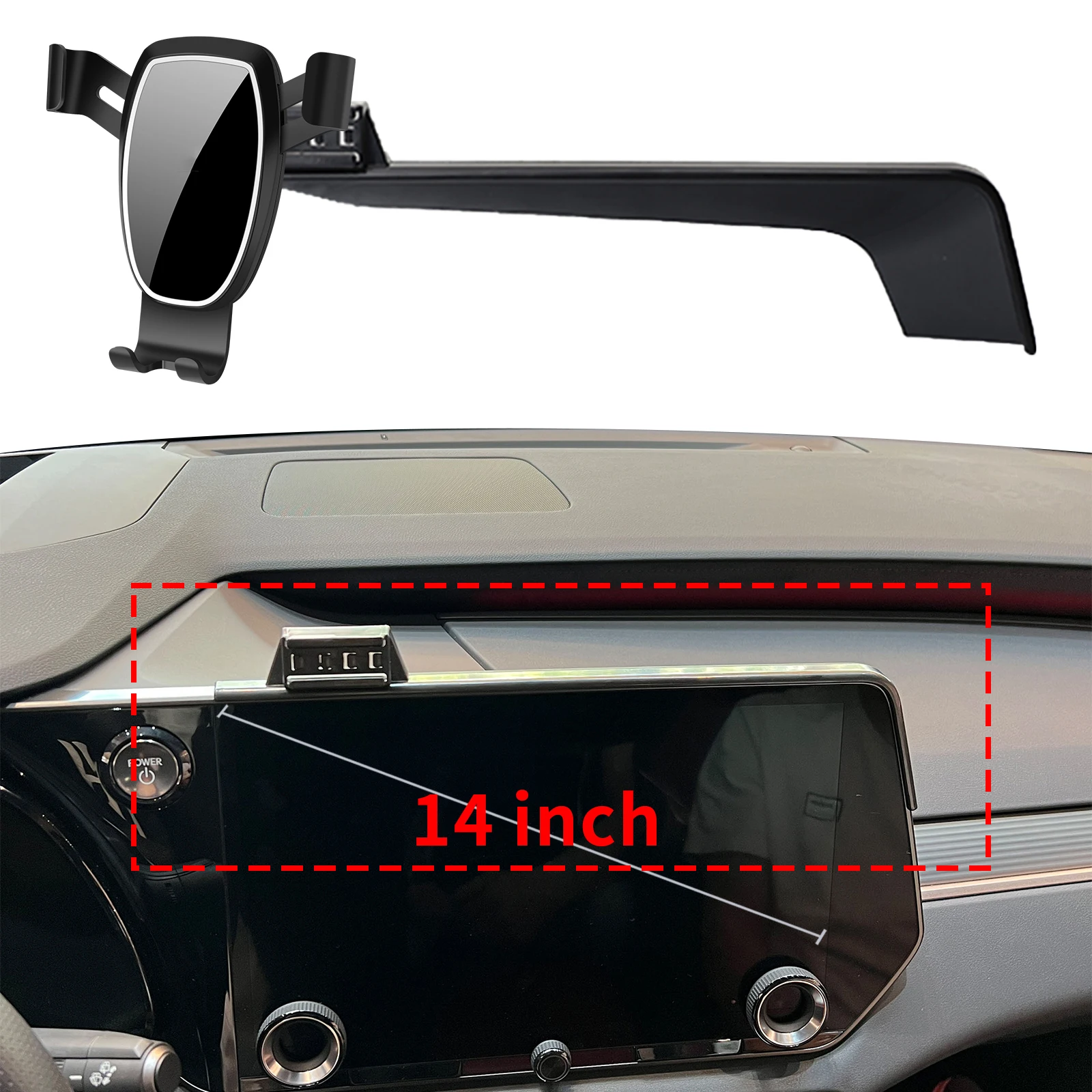

fit for Lexus RX 2023 2024 2025 2026 (14in) Navigation Bracke Screen Base Phone Holder Mount Car ​​accessoires