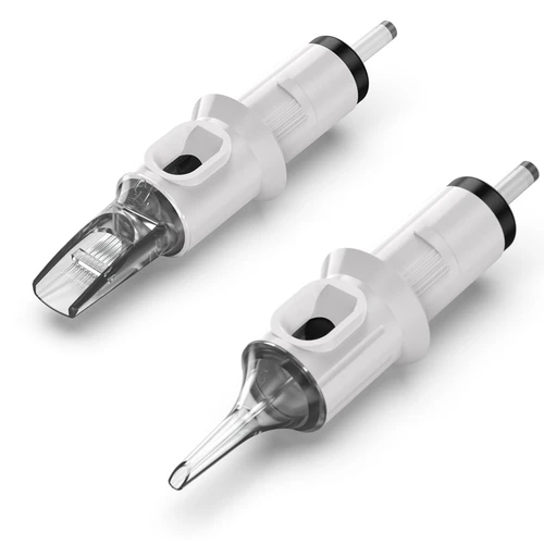 Imagen 2 del producto Cartucho de tatuaje QUELLE de 20 piezas, agujas estériles para maquillaje permanente, tatuaje, arte corporal, suministro de labios y cejas