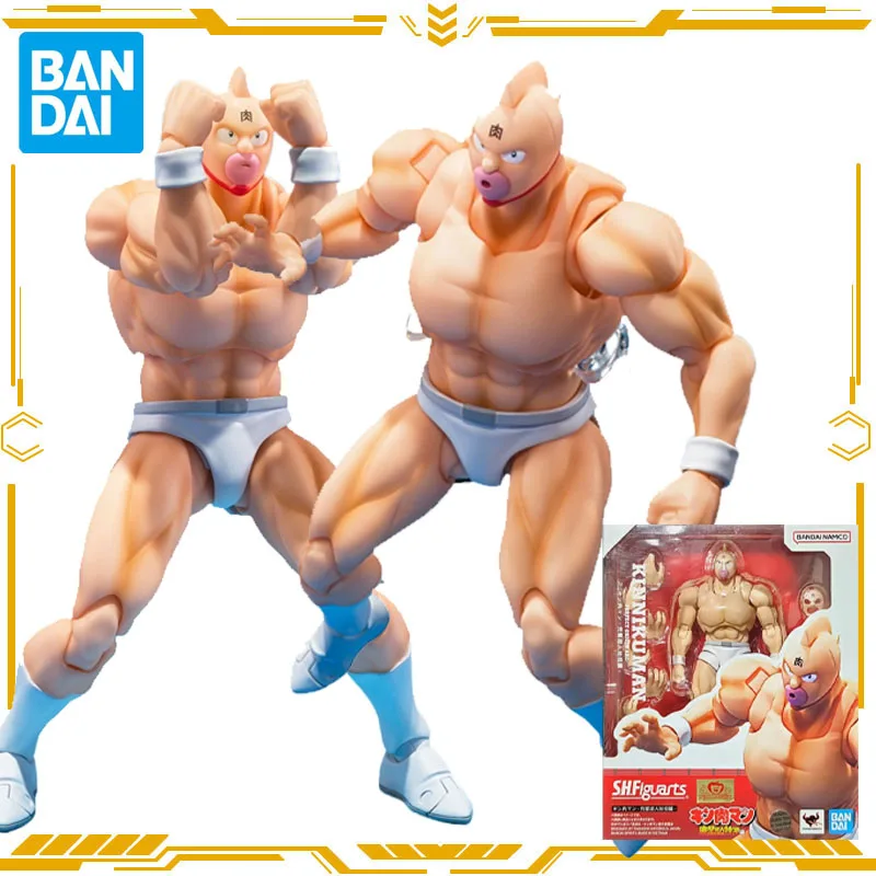 

Bandai Original Genuine S.H.Figuarts Kinnikuman Action Figure Toys for Boys Girls Gift Collectible Model Ornaments