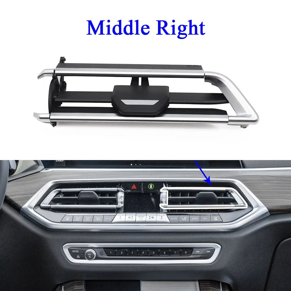 Dashboard Midden Links Rechts Ac Air Vent Grille Outlet Reparatie Kit Auto Accessoires Voor Bmw X 5X6X7 Serie G05 G06 G07 64119458543