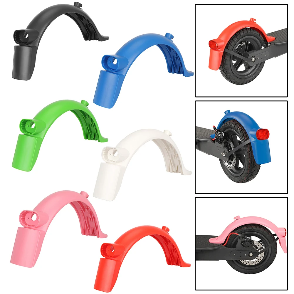 For Xiaomi Electric Scooter Rear Mudguard ABS+PC Build Compatible with For M365 1S Pro Pro2 Choose Your Favorite Color