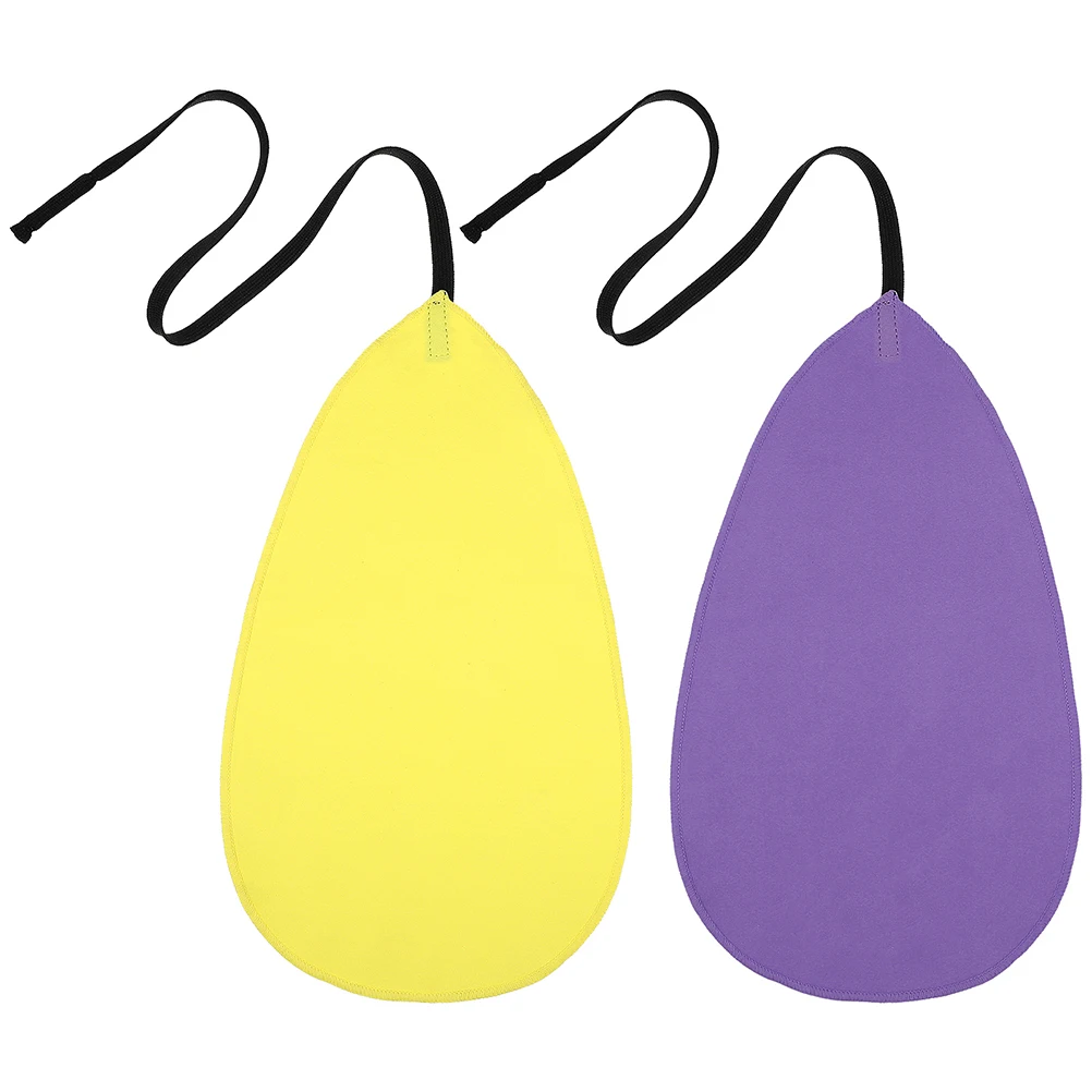 

2 Pcs Cleaning Cloth Set Faux Suede for Wind Instruments Lightweight Durable Clarinet Flute Piccolo Saxophone Supplies