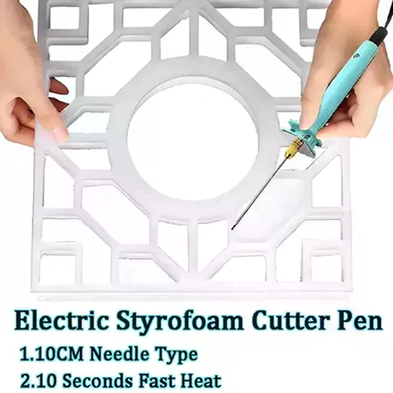 Portable Electric Foam Cutter, Rapid Heating Polystyrene Cutting Pen, Hot Wire Styrofoam Cutter Tool