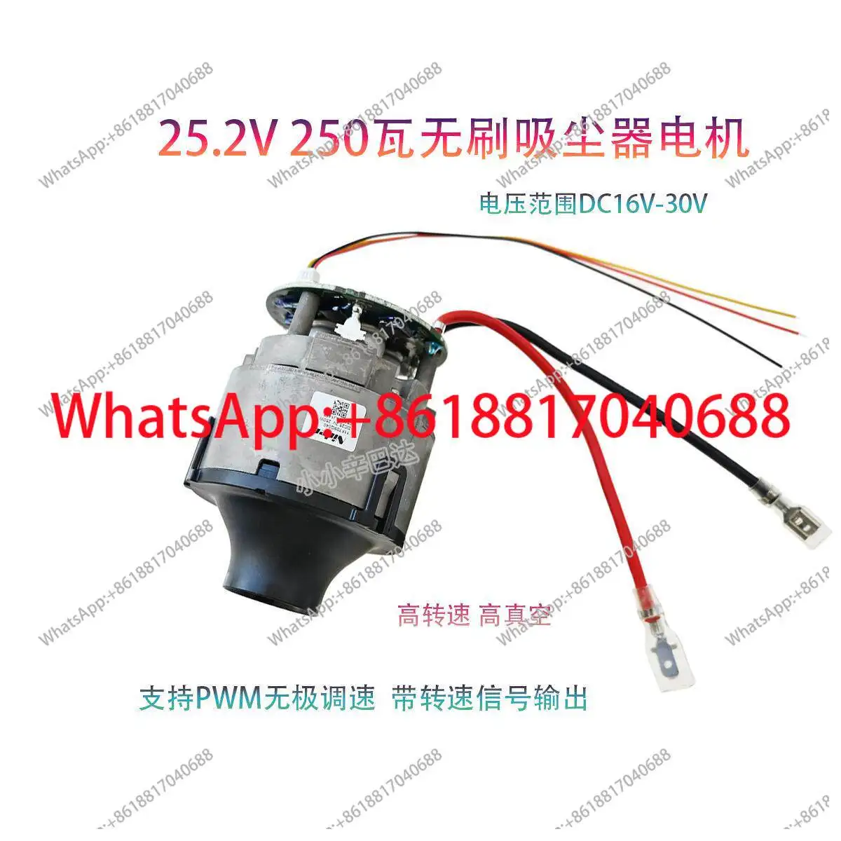 

Высокомощный бесщеточный двигатель для пылесоса 24В 250Вт, гарантия качества