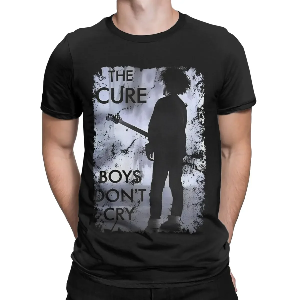 Men T-Shirts The Cures Band Funny Cotton Tee Shirt Short Sleeve T Shirt O Neck Clothing Gift Idea