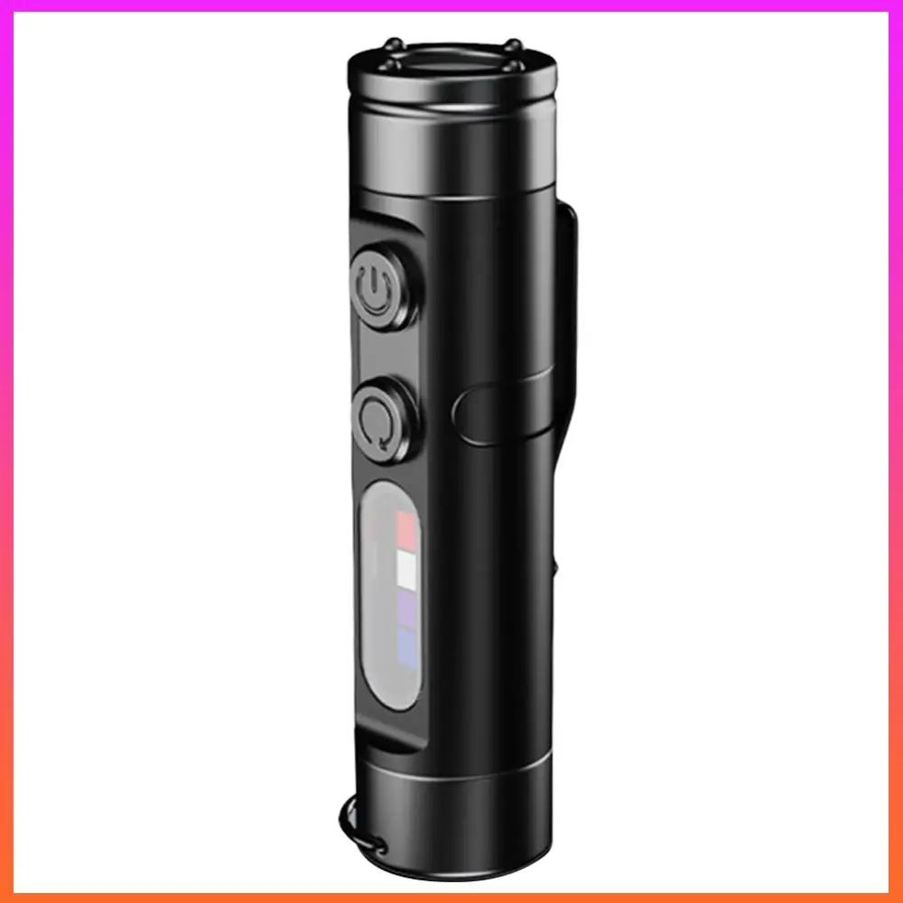 مصباح يدوي تكتيكي LED مقاوم للماء في حالات الطوارئ مع 3 أوضاع مصباح يدوي فائق السطوع للمصابيح الأمامية والتخييم في الهواء الطلق في حالات الطوارئ #6