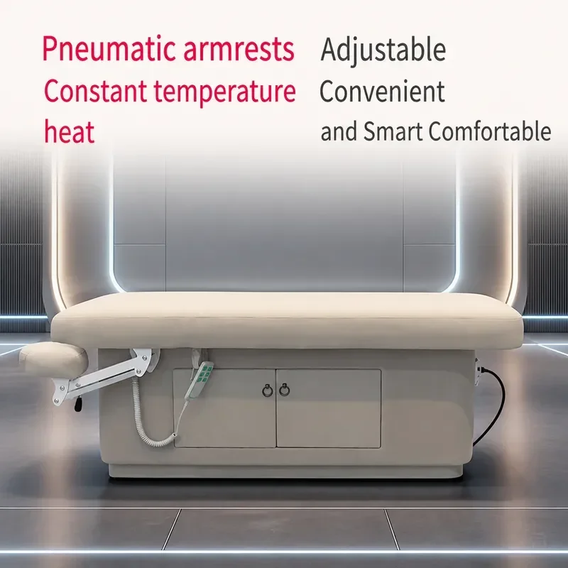 Spa Electric Beauty Bed Constant Temperature Heating Massage Treatment Chair Multi Functional Micro Plastic Equipment
