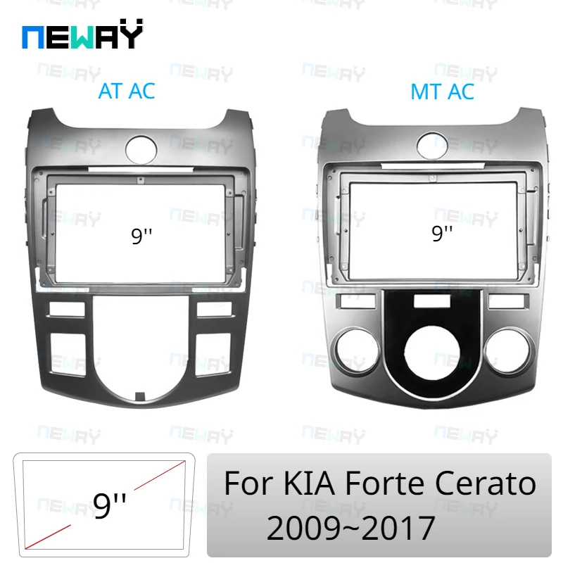 

9-дюймовый автомобильный мультимедийный плеер для KIA Forte Cerato 2009 ~ 2017