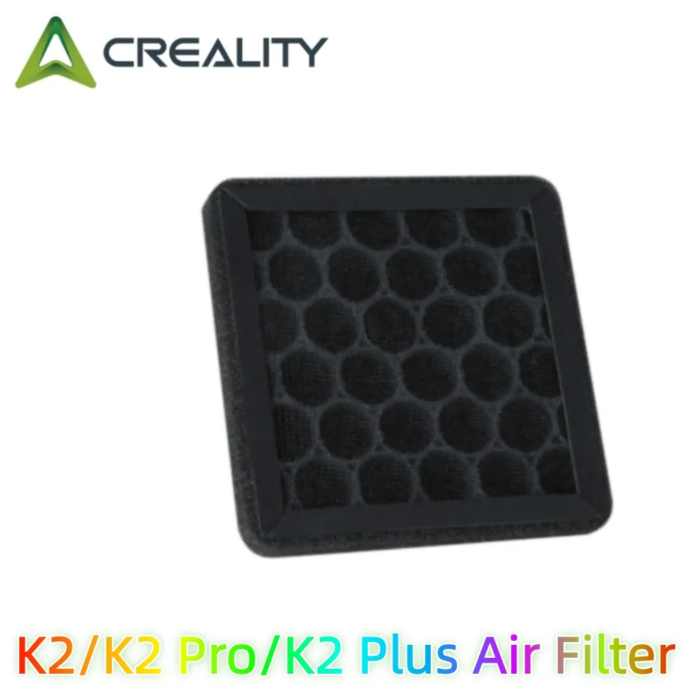 

Creality Original K2/K2 Pro/K2 Plus Air Filter 1pc Air Filter_101×101×10 for K2 Plus_K2 Pro_K2 3d Printer Parts