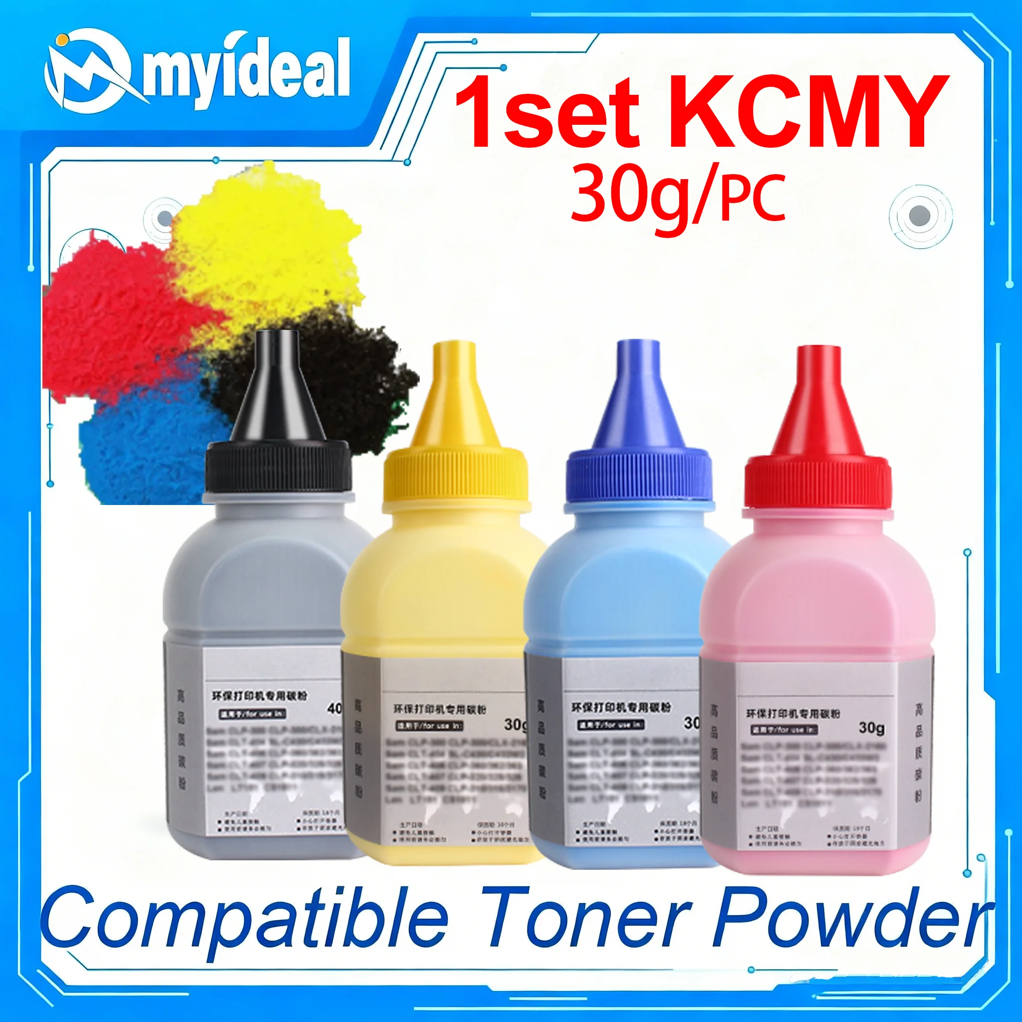 6000 6010 Toner Powder Compatible for Xerox WorkCentre 6015 6020 6022 Color 6015 6020 Laser Printer Cartridge Refill