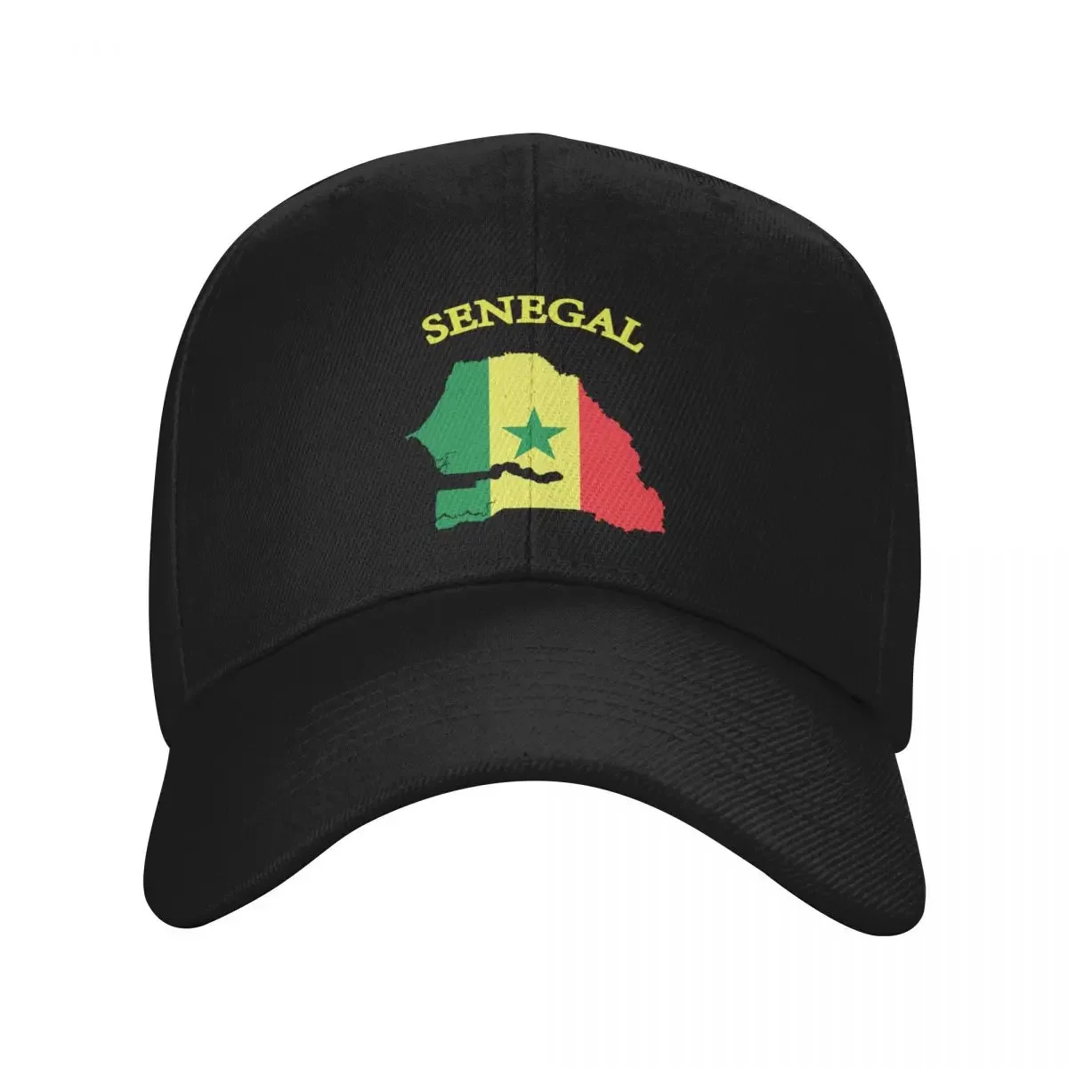 Flag Of Senegal Baseball Cap Golf Wear Luxury man cap Women's Men's