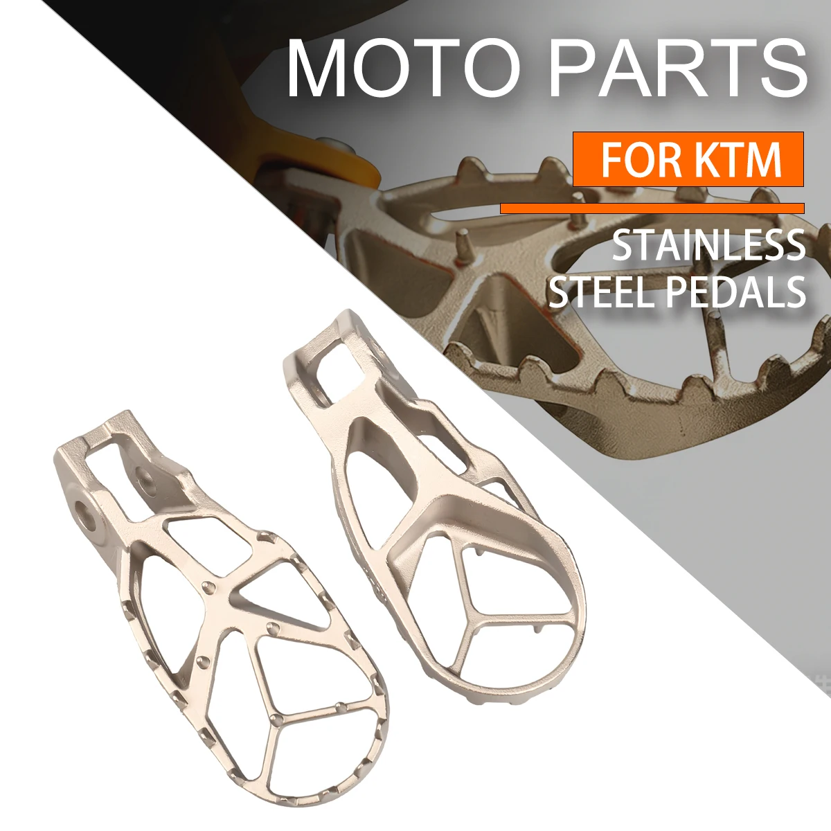 

Motorcycle Accessories Foot Peg Footrest Footpeg Pedals For KTM 85-530 SX SXF EXC EXCF XC XCF 2017 2018 2019 2020 2021 2022-2025