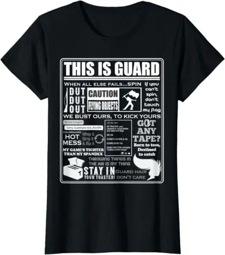 This Is Color Guard - Funny Color Guard Sayings And Memes T-Shirt