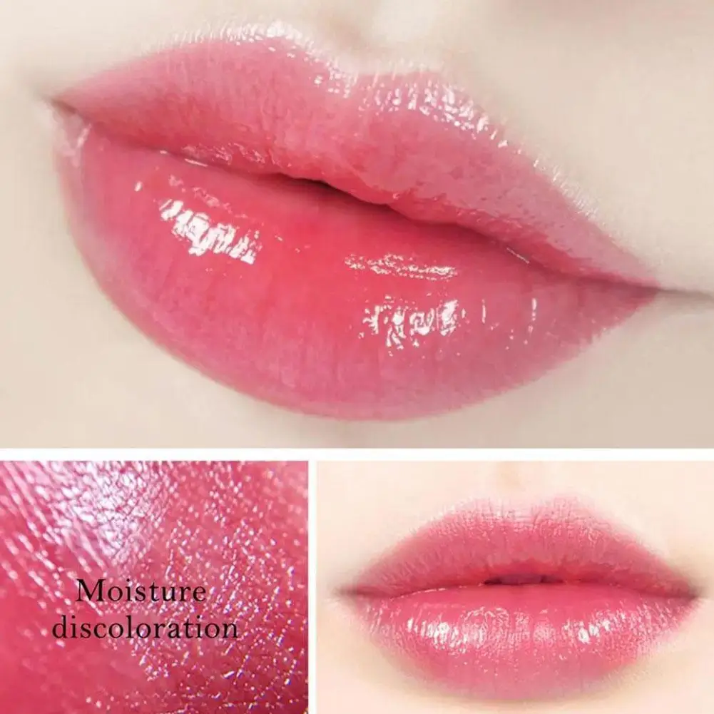 Lippenbalsem Lippenstift Aloë Vera Aardbei Make-Up Lipverzorging Schoonheid Lippenstift Veranderende Lange Lippenstift Aanhoudende Stemming Kleur Vochtinbrengende I8y0