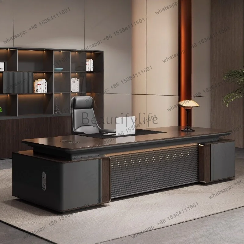 LJY Multifunctional Design Office Desk Minimalist Aesthetic Computer Luxury Office Desk Crafts European Tavolino Home Furniture