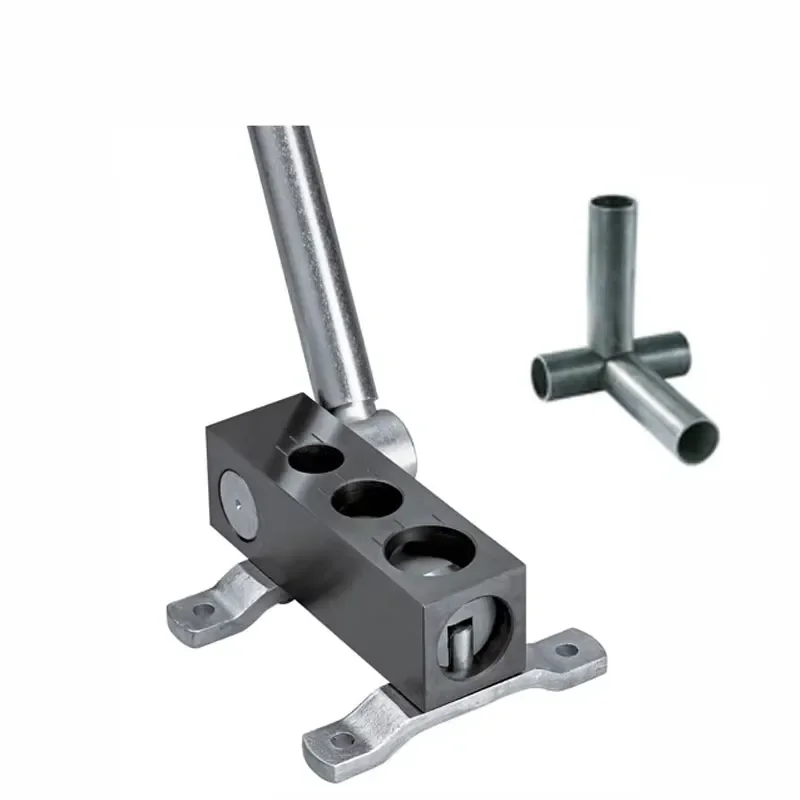 Portable Manual Metal Tubing End Grooving Tool for Round Pipe Machining