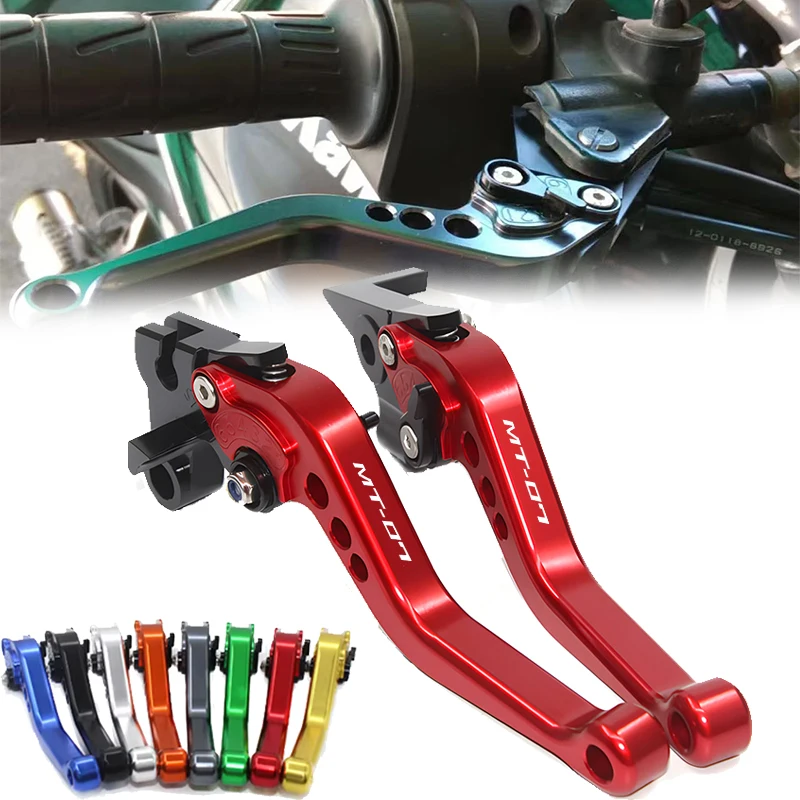 Motorcycle Short CNC Adjustable Brake Clutch Levers Fit For MT07 FZ07 mt09 fz09 MT 07 09 2014 2015 2016 2017 2018 2019 2020
