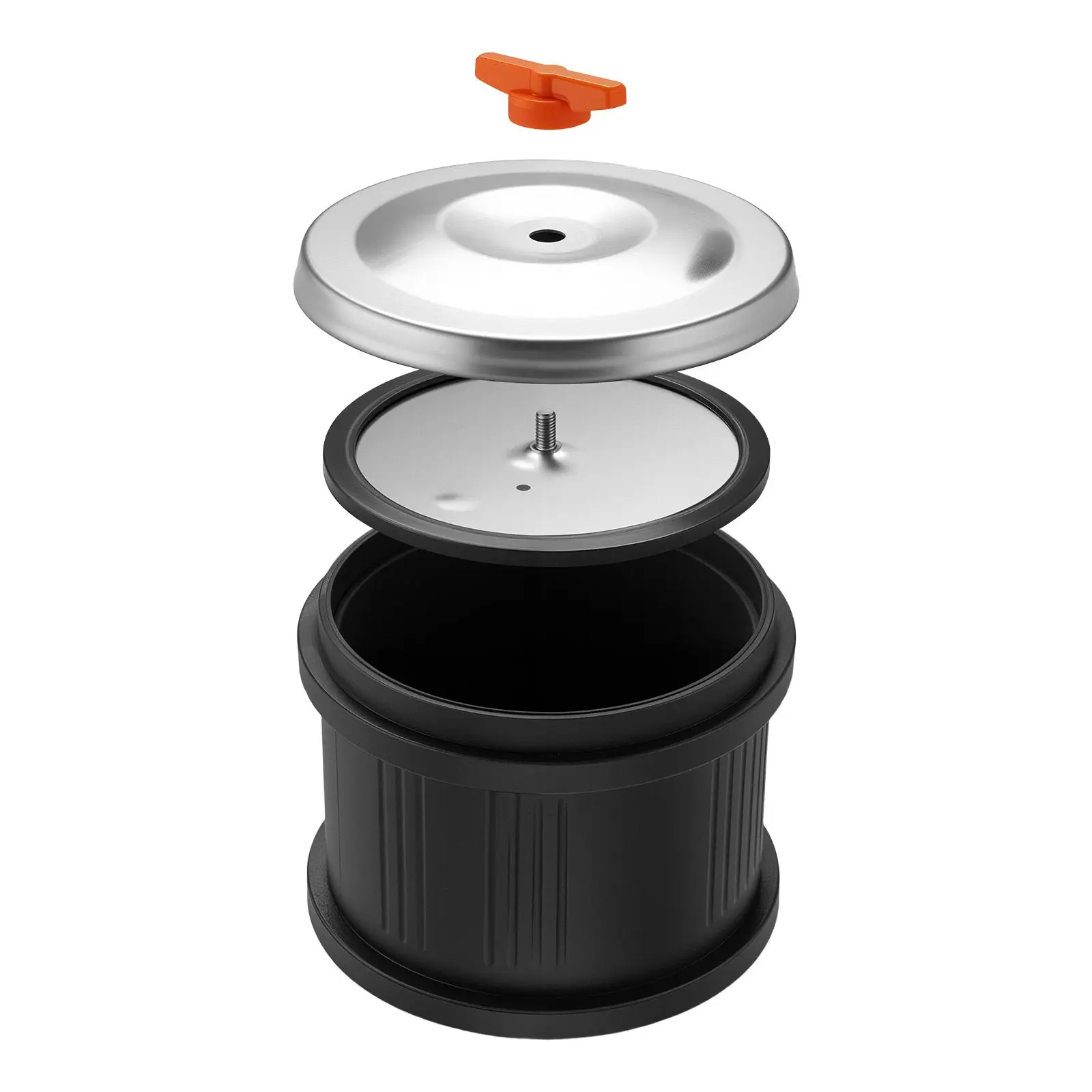 Rock Tumbler Kit, 4lbs Polishing, 4 Speed Settings 9-Day Timer Stone, Belt-Free Polisher with Adapter & Overload Protection, for