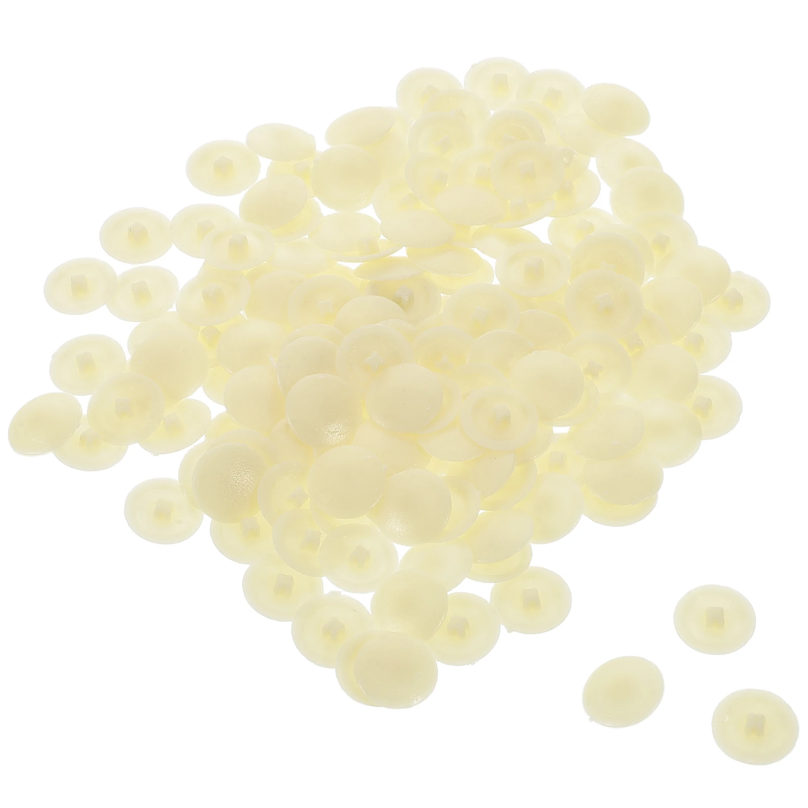 

500 Pcs Screw Cap Decorative Cover Durable Plastic Protector Outlet Furniture Shelf Wall Cabinet Expansion Fix Plug Seal
