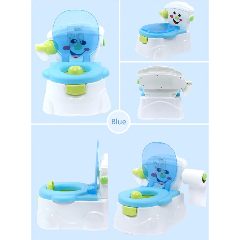 Toddlers Potty Baby Toilet Trainer Portable Training Toilet for Travel Stable Bottom Nonslip Potty Training Chair Seats