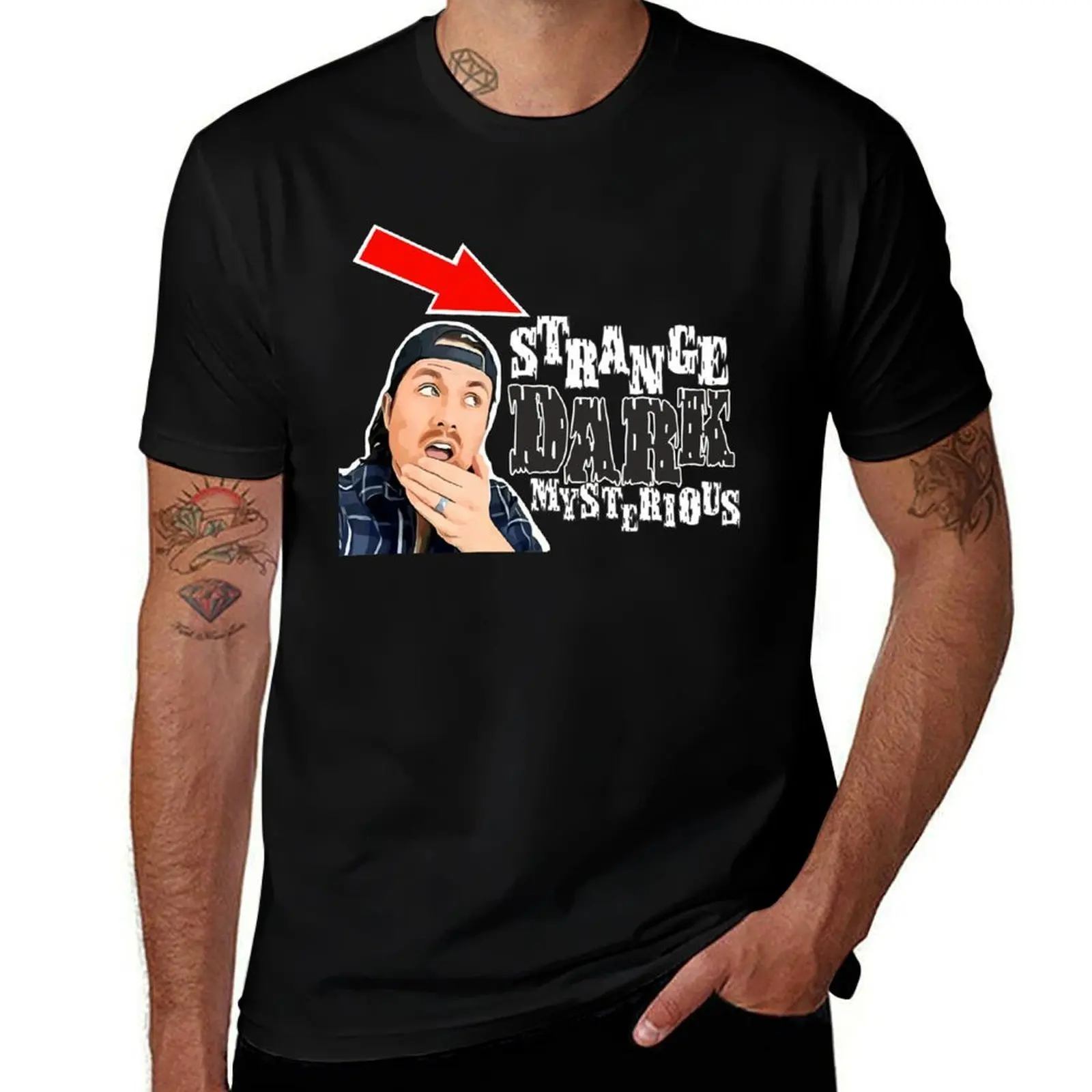 Mrballen Strange dark mysterious T-Shirt Lightweight Running T-Shirt