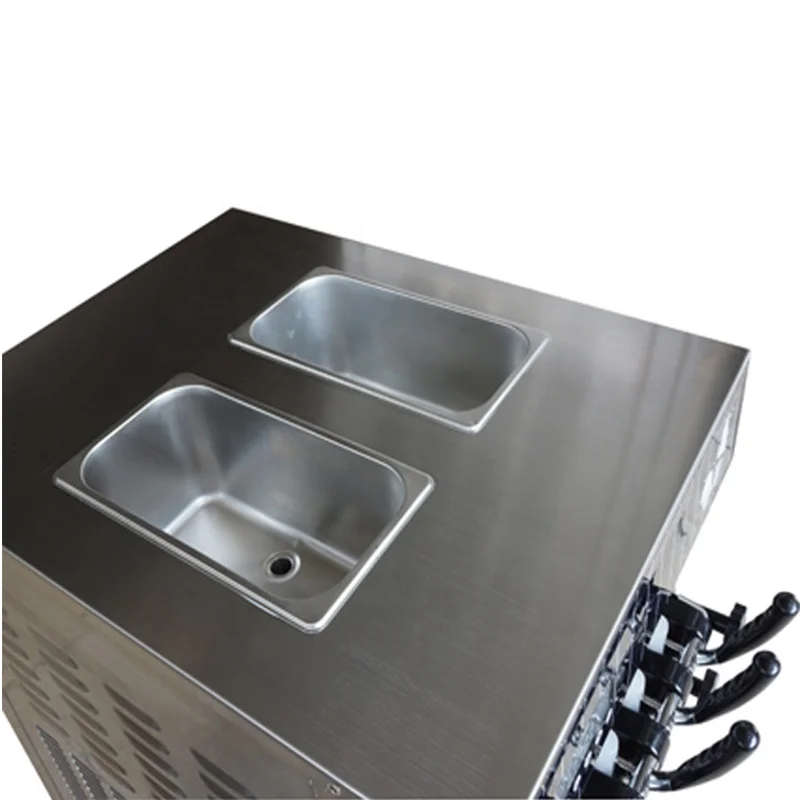 Negozio di alimentari Macchina per gelato multipla che vende macchina elettrica per gelato soft automatica