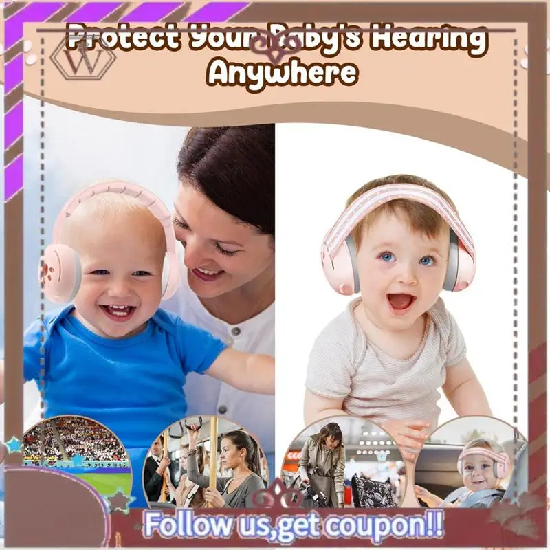 Latest Noise-Reducing Headphones Suitable For Babies, Used To Protect Hearing And Improve Sleep.
