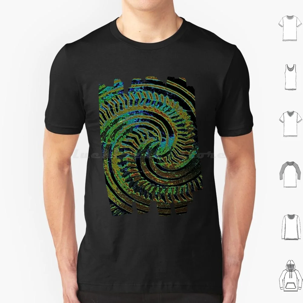 Aotearoa-Colourful Maori Design-New Zealand-Te Hoahoa Maori T Shirt Big Size 100% Cotton Aotearoa Paua Shell New Zealand Maori