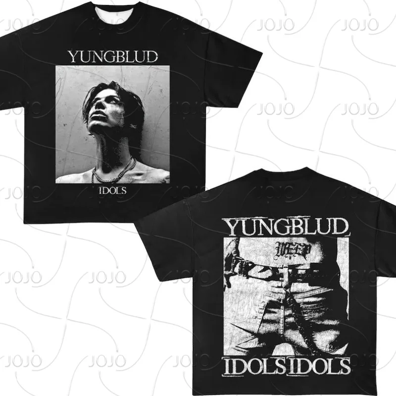 

Футболка Yungblud Idols World Tour 2025 в стиле ПАНК, новая модная мужская/женская эстетичная футболка в стиле хип-хоп, крутые футболки
