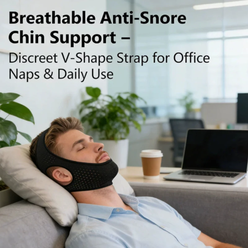 Respiratory Correction Belt Snoring Anti Snoring Belt Chin Dislocation Support Belt Anti Snoring Belt Small V-Face Shaping Belt