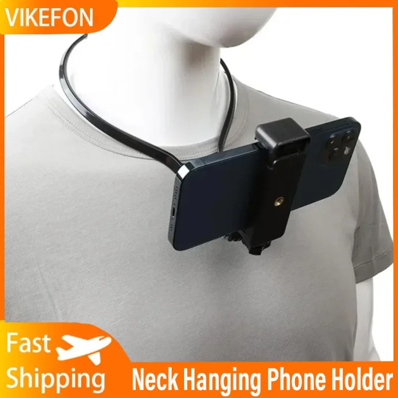 

Портативный подвесной держатель для телефона на шею для iPhone Samsung Xiaomi для Gropro 10/9/8/7, экшн-камера, уличный кронштейн для первого вида