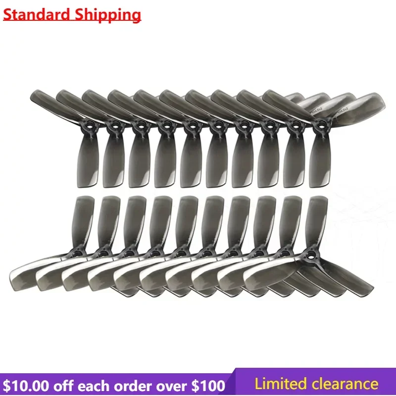 Limited Clearance LDARC 4045 3-Blade 4inch Propeller (10CW+10CCW)