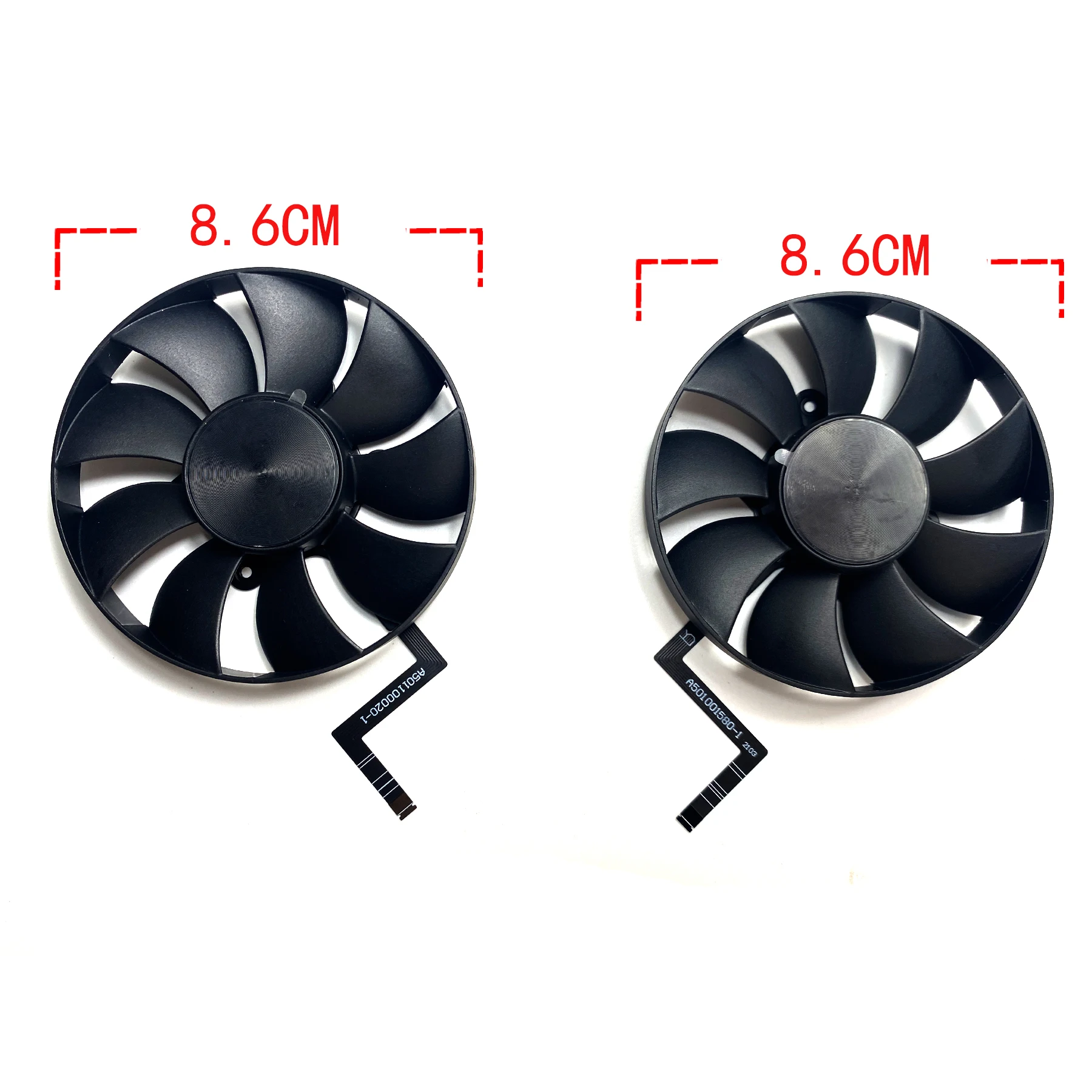 Original For NVIDIA GeForce RTX3060 3060ti  Public version Graphics Card Replacement Fan 8.6cm DAPC0815B2UP006/DAPC0815B2UP007