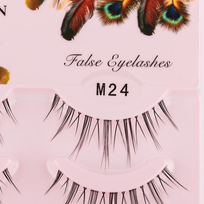 3/5/7pairs Natural Daily Makeup False Eyelashes Little Devil Eyelash Clear Band Faux Cils Anime Mink Lash Extension Manga Lashes