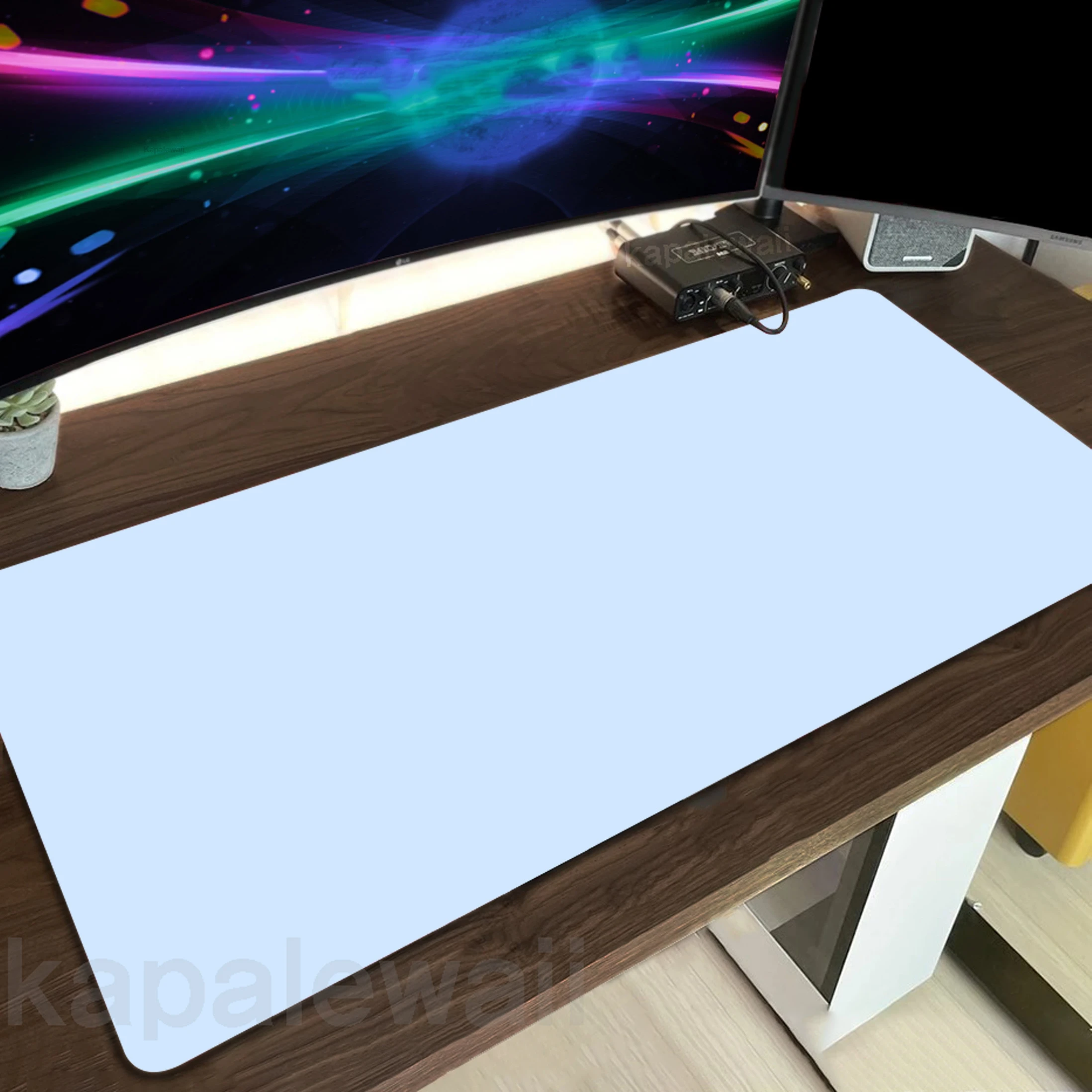 Pure Color White Large Mouse Pad Gaming Mouse Pad Office Mouse Mat Laptop Mouse Carpet Game Carpet Keyboard Pads Gamer Desk Mat