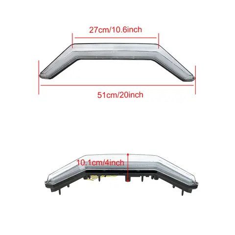 पोलारिस आरजेडआर प्रो एक्सपी/4 2020-2021 आरजेडआर प्रो आर 2022 के लिए एटीवी यूटीवी फ्रंट एक्सेंट लाइट टर्न सिग्नल एलईडी सेंटर ग्रिल फेंग लाइट #2884346 10 best sales आरजेडआर प्रो एक्सपी - №2