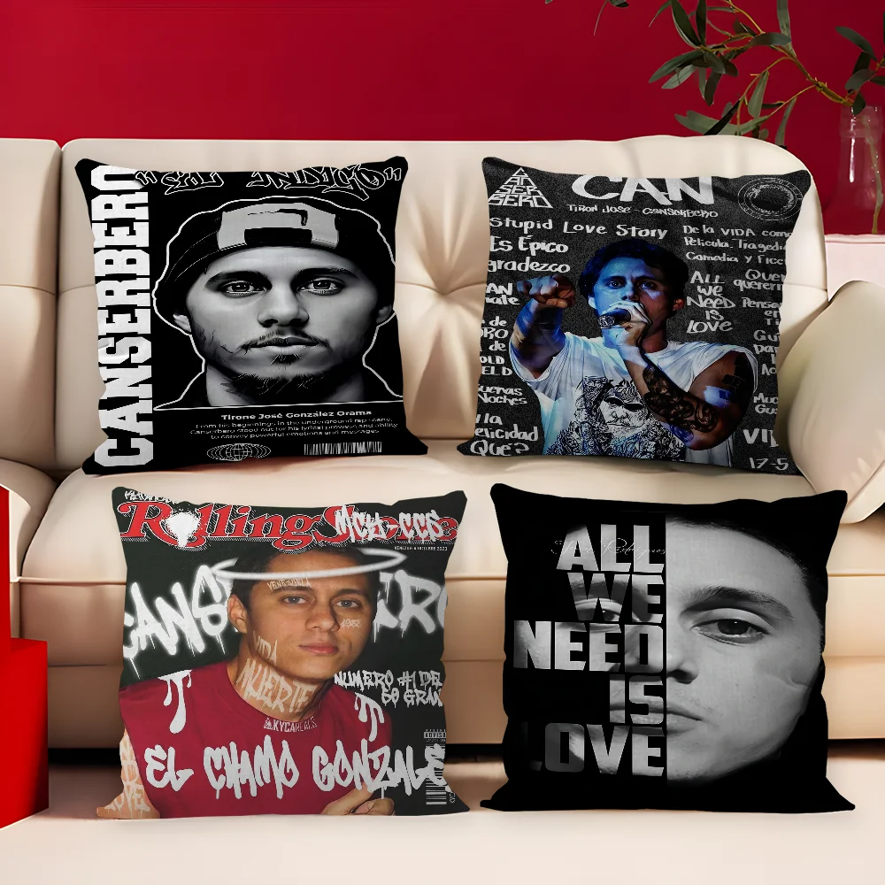 

C-Canserbero Singer Star Stitch Lucky Dragon pillow cover sofa cushion cover home room decoration children gift