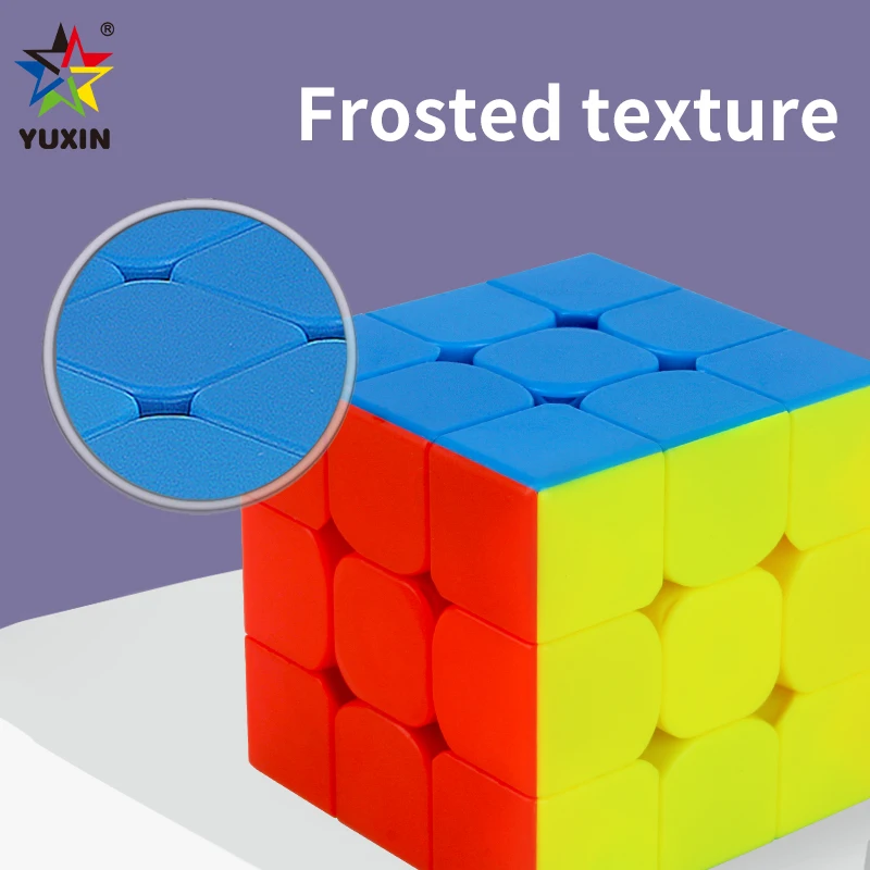 YuXin Black Kylin Cube V2 3X3 Professional Speed Puzzle Children's Toy Gift Speedcube Original Magic Cube With Special Base