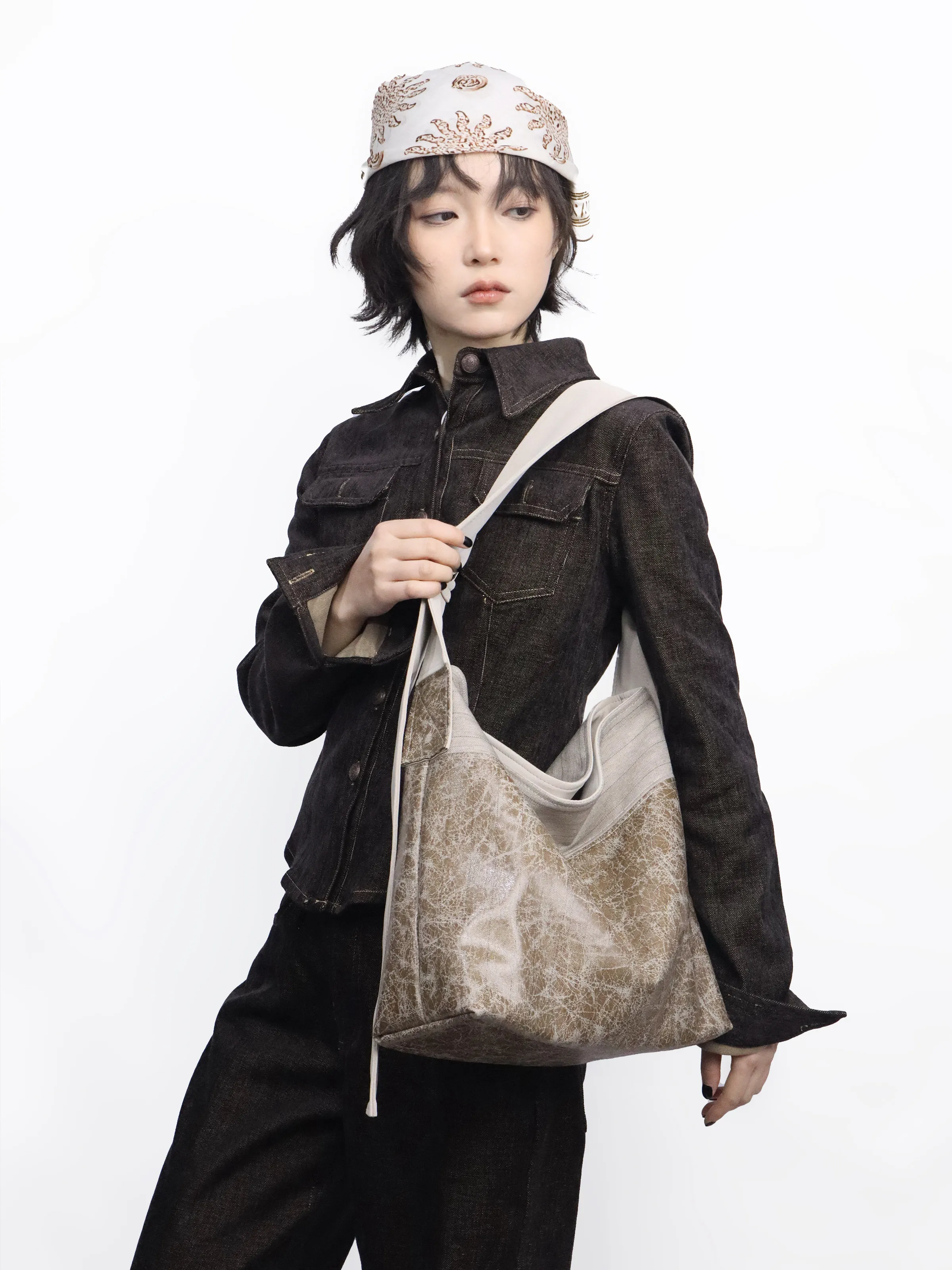 European And American Fashion New Women's Bag Simple Casual Versatile Multi-functional Single Shoulder Diagonal Cross Bag Trendy