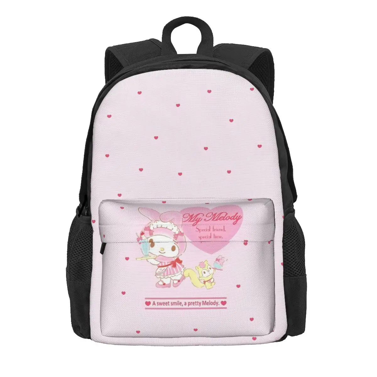 Sanrio Kawaii Pom Purin ransel wanita Mochila 3D cetak tas sekolah pelajar ransel Laptop anak laki-laki perempuan ransel tahan air