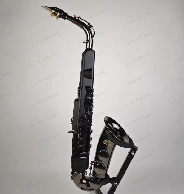 

Electric wind musical instrument Electric saxophone YDS-128c with outer black and inner gold elbow to send bags.