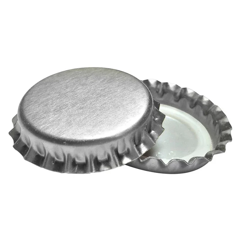 UPORS 100Pcs/Set Beer Cap New Beer Bottle Caps Oxygen Absorbing Seal Crown Caps for DIY Home Brewing Beer Tool Bar Accessories