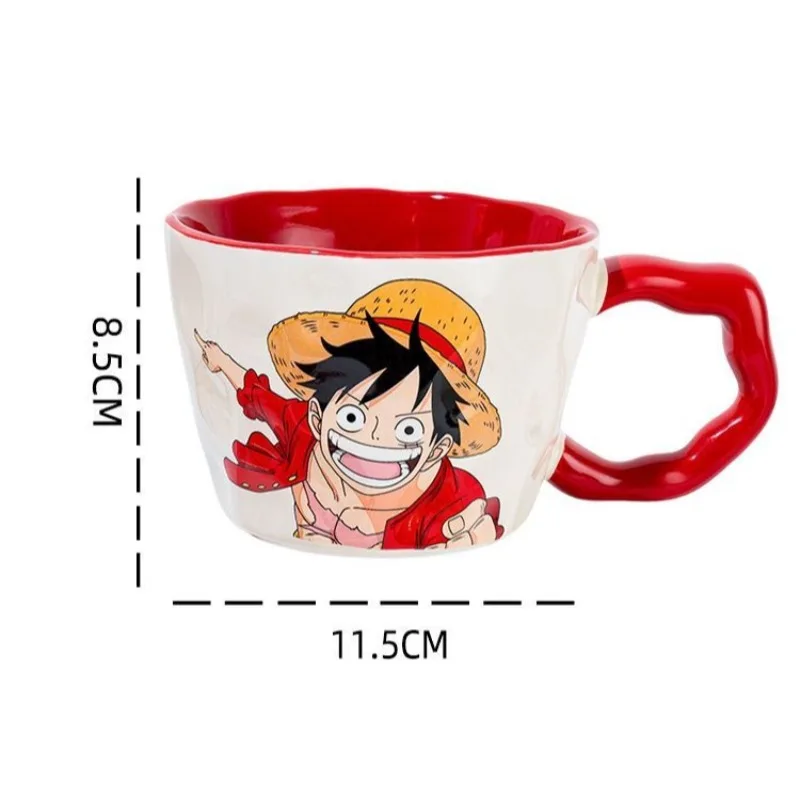 One Piece Roronoa Zoro Tony Tony Chopper Kreative Cartoon-Keramiktasse Hochwertige Kaffeetasse Exquisites Geburtstagsgeschenk – Detail 5