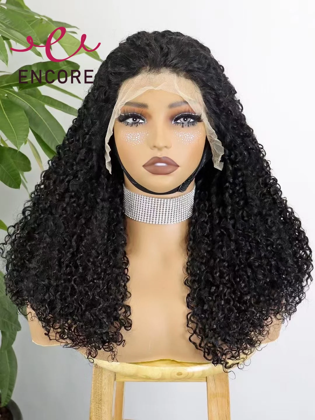 350% Density Pixie Curly Human Hair Wigs 13x4 Lace Frontal Natural Bouncy Curly Hair Wig Water Wave Human Hair Bob Wig for Women